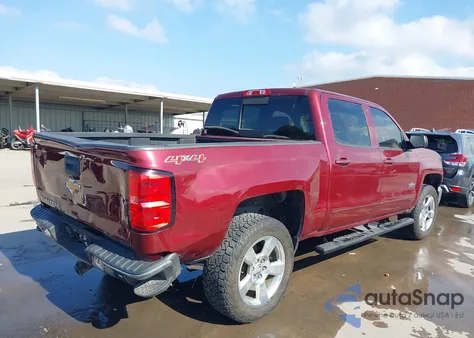 2015 Chevrolet Silverado 1500 1Lt from USA, damaged, VIN 3GCUKRECXFG165142